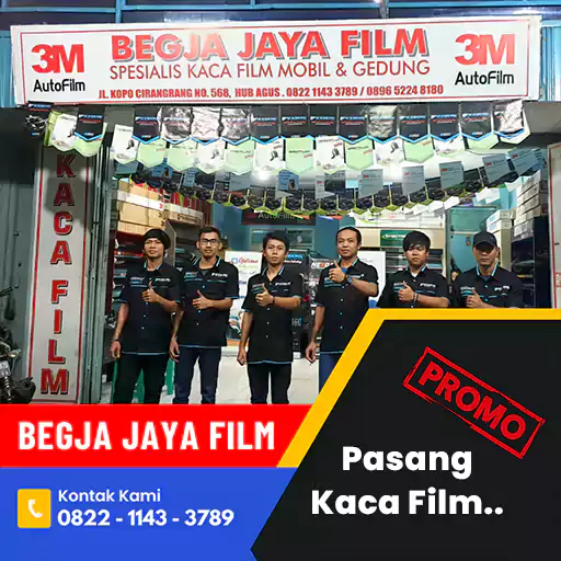 Promo Pasang Kaca Film Mobil dan Gedung di Bandung